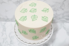 Animal Crossing: Vanilla Cake with Chocolate Whipped Cream