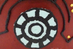 Iron Man - Vanilla Cake with Vanilla Swiss Meringue Buttercream