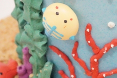 The Little Mermaid - Lemon-Lime Cake with Lemon-Lime Swiss Meringue Buttercream