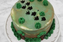 Mini Vanilla Cake with Vanilla SMBC + mini chocolate chips