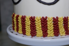 Harry Potter - Red Velvet Cake with Coffee Swiss Meringue Buttercream