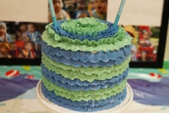 Smash Cake for my little one. This is my first cake from scratch and started my Cake Journey!