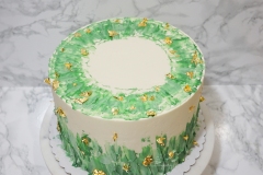 Green Theme: 8" Matcha Cake with Red Bean Paste Filling