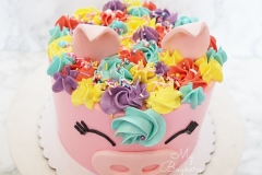 Strawberry Shortcake - Vanilla Cake with Strawberry slices and Strawberry Whipped Cream