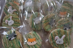 Woodland Theme Baby Shower - Rice Krispie Snack