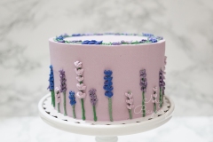 Lavender: Chocolate Cake with Chocolate Whipped Cream